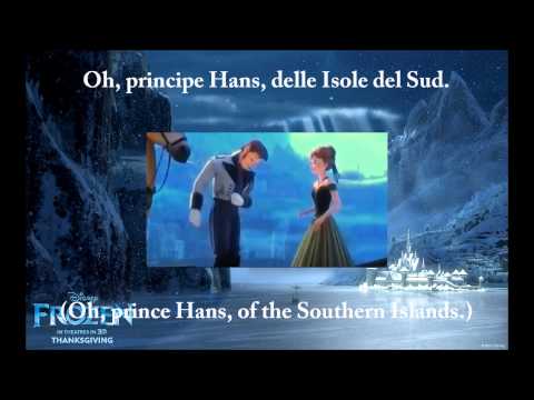Frozen - Anna meets Hans S&T Italian