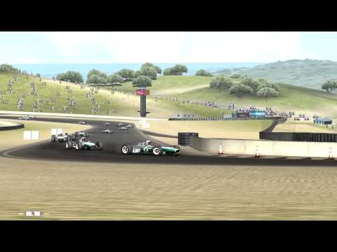 DTM Race Driver 3 [HD] Laguna Seca Team Lotus Type 49 replay