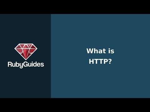 HTTP Overview For Ruby Developers