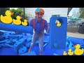 Blippi At An Outdoor Children S Museum Learn About Fossils And More