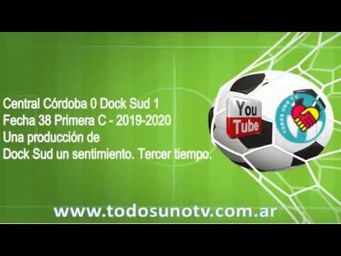 Central Córdoba 0 Dock Sud 1 - Primera C - Fecha 38 - Temporada 2018/22019