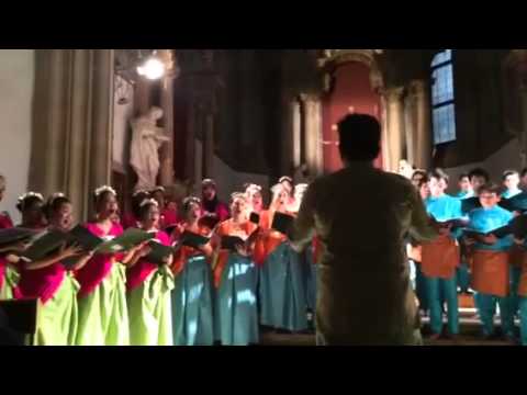 ITB Students Choir Won Bratislava Cantat Festival 2014, Slo