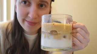 i made whipped dalgona coffee *gross*