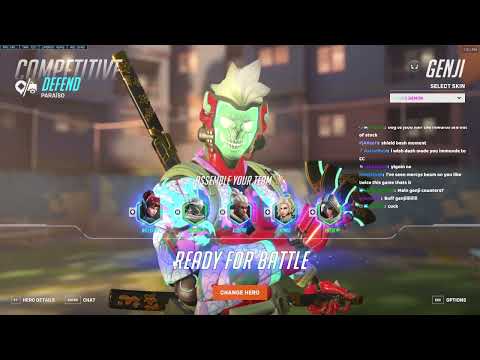 NECROS is SHOWING WHY HE's BEST GENJI - OVERWATCH 2 SEASON 6 TOP 500