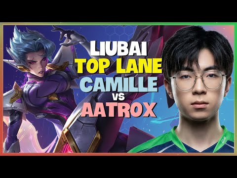 Liubai Rank 1 Camille Mechanics Breakdown Challenger Top Lane Engsub