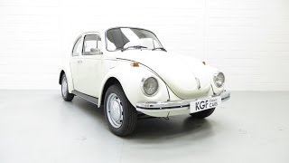 A Charming Volkswagen 1303 Super Beetle with Low Mileage and Low Owners - SOLD!