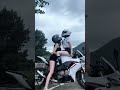 Bike Rider Girl Gay Couple Kiss Moment Shorts