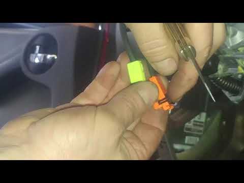 Combination switch replacement 2008 Nissan Xterra clockspring turn signal assembly