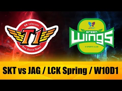 SKT vs JAG LCK Champions Spring 2016 W10D1[Highlights]