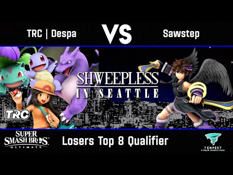 TRC | Despa (Pokemon Trainer) vs Sawstep (Pit) - Losers Top 8 Qualifier - Shweepless in Seattle