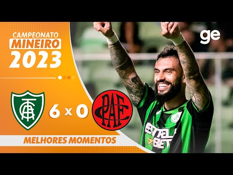 Gols e lances de América-MG x Pouso Alegre