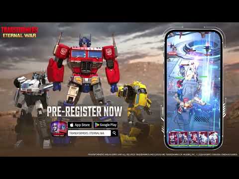 Experience 【Transformers: Eternal War 】in action with the latest gameplay trailer!