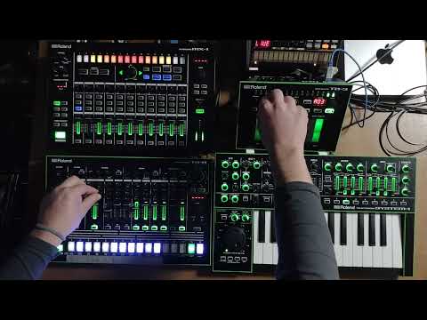 Live Set Live Act Acid Techno.