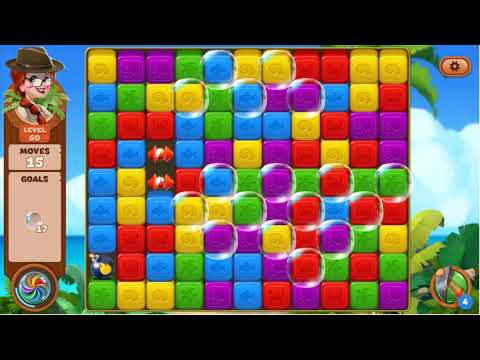 Lost Island Blast Adventure Level 60 - No Boosters