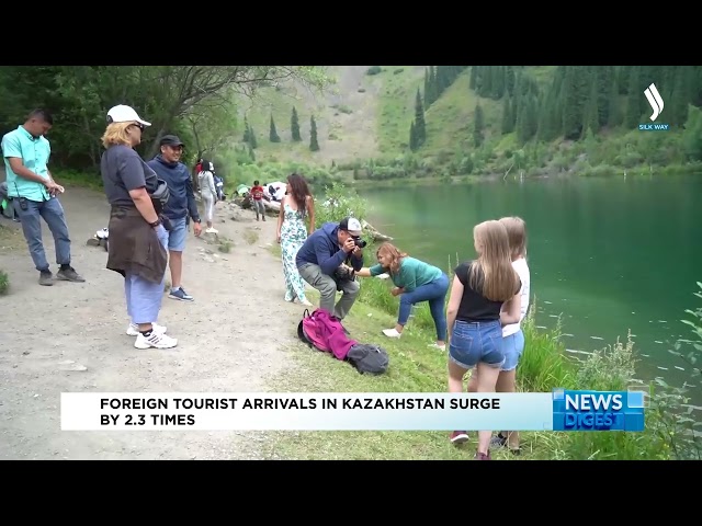 Казахстан привлекает все больше иностранных туристов