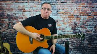 Video thumbnail for Yamaha CPX600 Acoustic Guitar Demo by Yandas Music