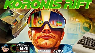 KORONIS RIFT – Commodore 64 (1985) | Lucasfilm’s 3D Fractal Shooter Adventure