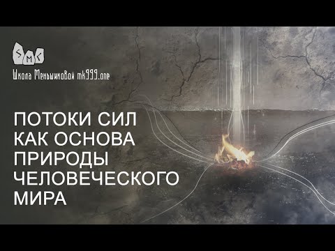 Потоки сил как основа природы человеческого мира (Видео)