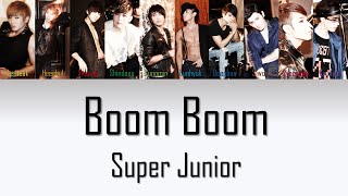 Super Junior Boom Boom Lyrics - YouTube
