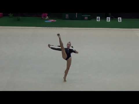 Evelina Ivanova clubs, 2. International rhythmic gymnastics competition "FAIRY DUST"/"Burvju putekļi