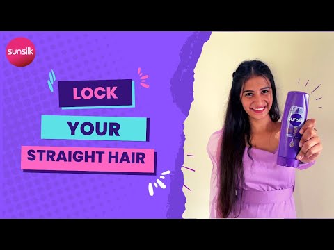 Sunsilk Perfect Straight Shampoo, for lively, straight hair, that moves with you!