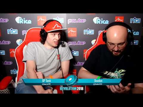 Revolution 2018 Guilty Gear Xrd Rev 2(Grand Finals): gawk.fr|Shenzo (DIZ) vs VDV|King Rasta (FAU)