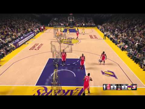 NBA 2K15 LAKERS MYGM EP2 VS ROCKETS
