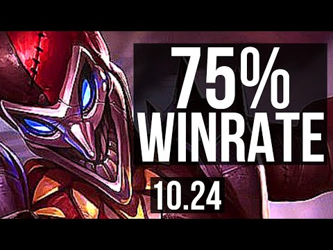 SHACO vs IVERN (JUNGLE) | 75% winrate, 11/2/4, Godlike | BR Grandmaster | v10.24