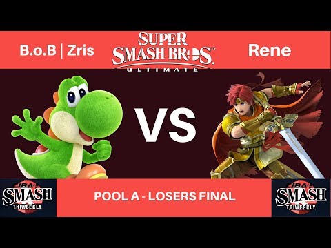 Cibao Smash - Pool A - Losers Final - B.o.B | Zris (Yoshi) vs Rene (Roy)