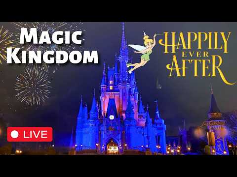 🔴LIVE🔴 MAGIC KINGDOM: Rides, Fireworks, Parade | Walt Disney World 4K