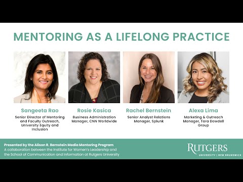 Mentoring as a Lifelong Practice - YouTube