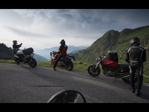 Jour 2 . Direction le Lac de Garde puis le Stelvio en BMW GS 1200 Adventure Video