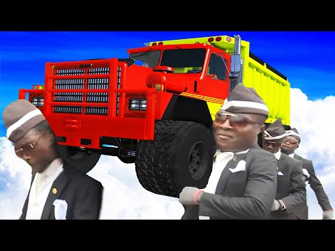 COFFIN DANCE FUNERAL MEME COVER #27 - BeamNG Drive