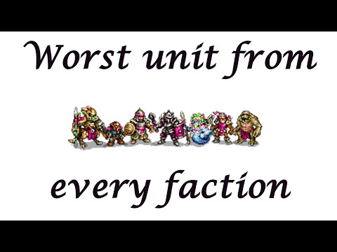 Worst Unit from Every Faction - Battle for Wesnoth