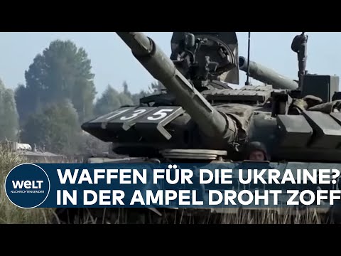 KONFLIKT MIT RUSSLAND: Ukraine fordert Waffen von Deutschland - Strack-Zimmermann reicht die Hand