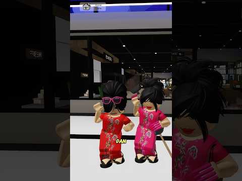 I invited my Roblox mom to join the social gathering #roblox #brookhaven #robloxindonesia