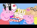 Peppa Pig English Episodes Meet The Rabbit And Zebra Families With Peppa Pig