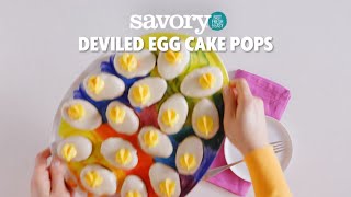 Stop and Shop Deviled Egg Cake Pops | Savory by Stop & Shop
