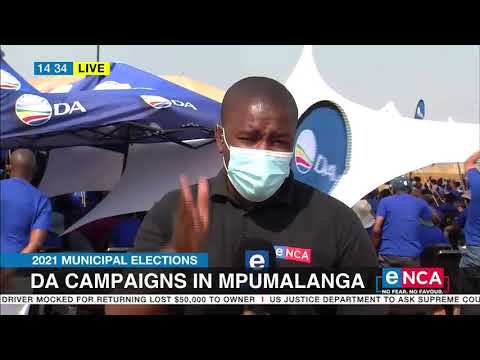 DA campaigns in Mpumalanga