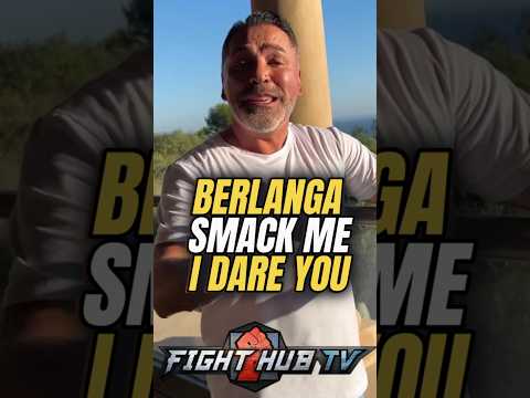 De La Hoya DARES Berlanga to SMACK HIM at Riyadh NY Card! WANTS ALL THE SMOKE!