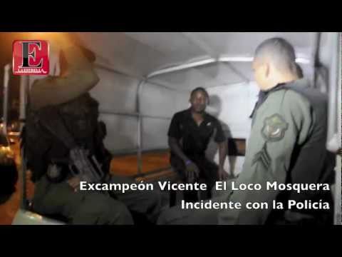 El Loco Mosquera manejaba ebrio