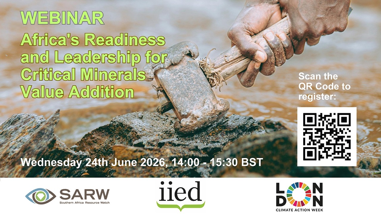 Africa's readiness and leadership for critical minerals value addition