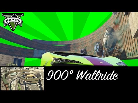 GTA 5 EPIC 900° Spiral Wallride Race - GTAV Custom Race Links