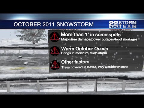 A look back at October snowstorm 2011