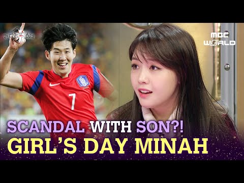 [C.C.] Girl's Day MINAH dated Son Heungmin? #GIRL'SDAY #BANGMINAH