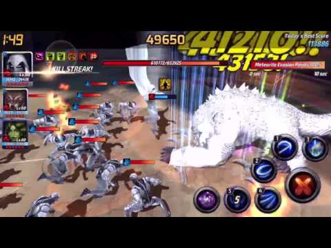 Marvel Future Fight: AB Extreme - Combat & Hero 123k | Moon Knight (T2) SOLO !!