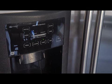 How to check a GE refrigerator that doesn't turn on or get cold. control board malfunction.