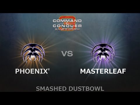 C&C3: Kane's Wrath 1v1 - Phoenix' (S) vs. Masterleaf (S)