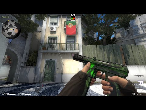 CSGO Tec-9 Nuclear Threat Battle Scarred High Float 347