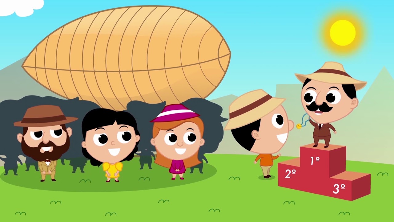 Pequenos Ilustres: Santos Dumont (Combo História + Música) - Educação Infantil